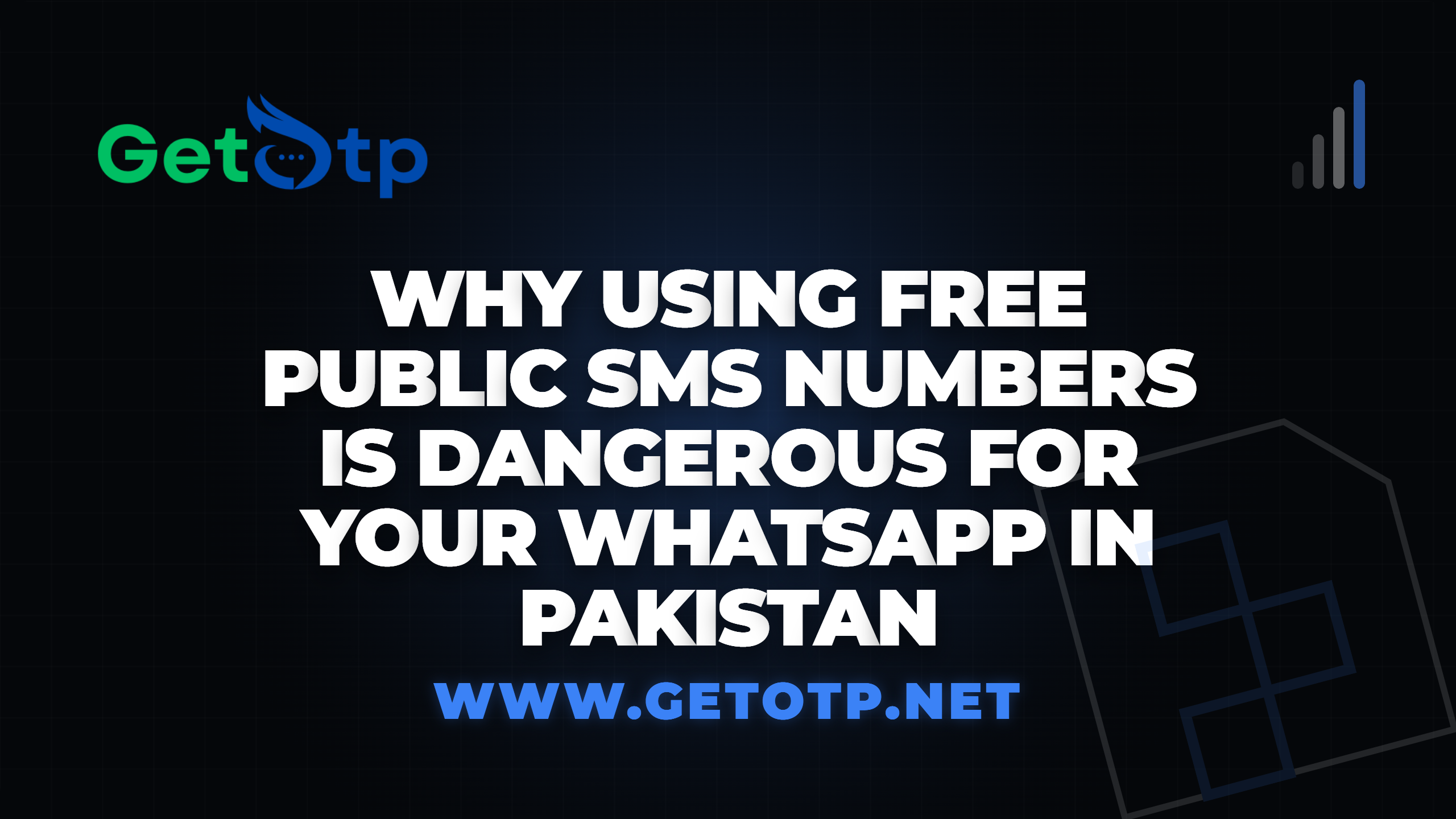 Why Using Free Public SMS Numbers is Dangerous for Your WhatsApp in Pakistan